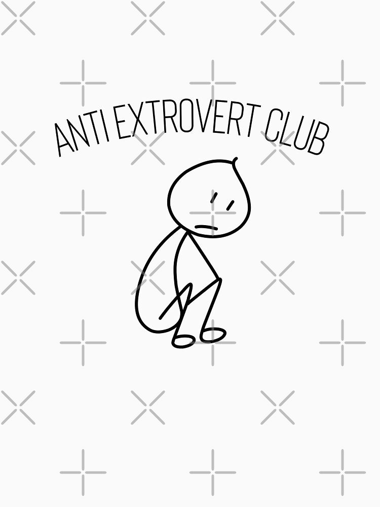 Anti Extrovert Club by erion-store