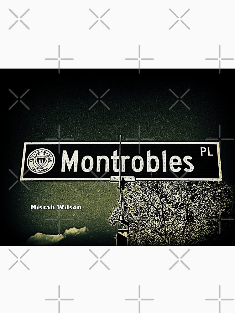 Montrobles Place, San Marino, CA by Mistah Wilson by The Street Sign Store