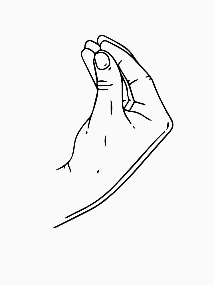 Italian hand gesture by nocional