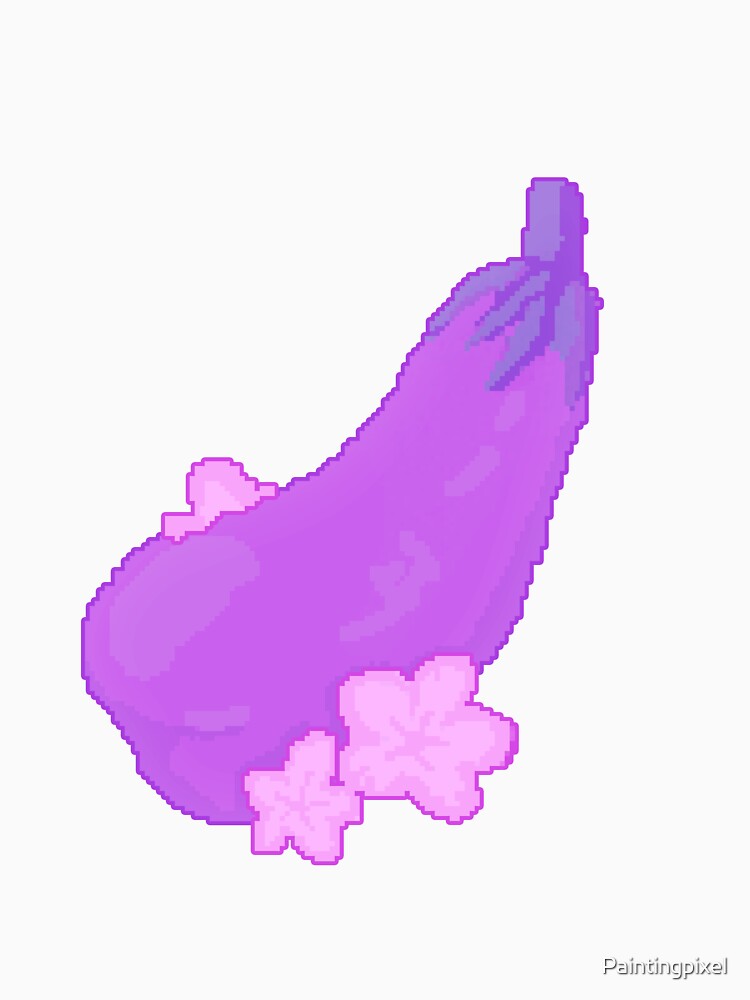 Eggplant Kawaii by Paintingpixel