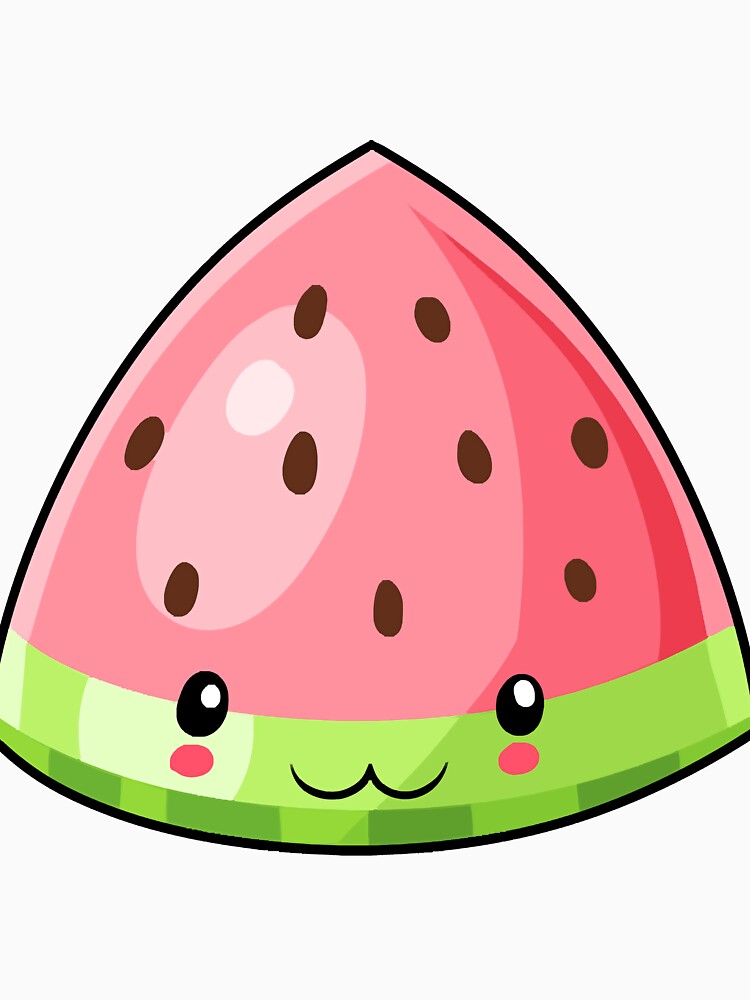 Kawaii watermelon fruit by lnguyen1647