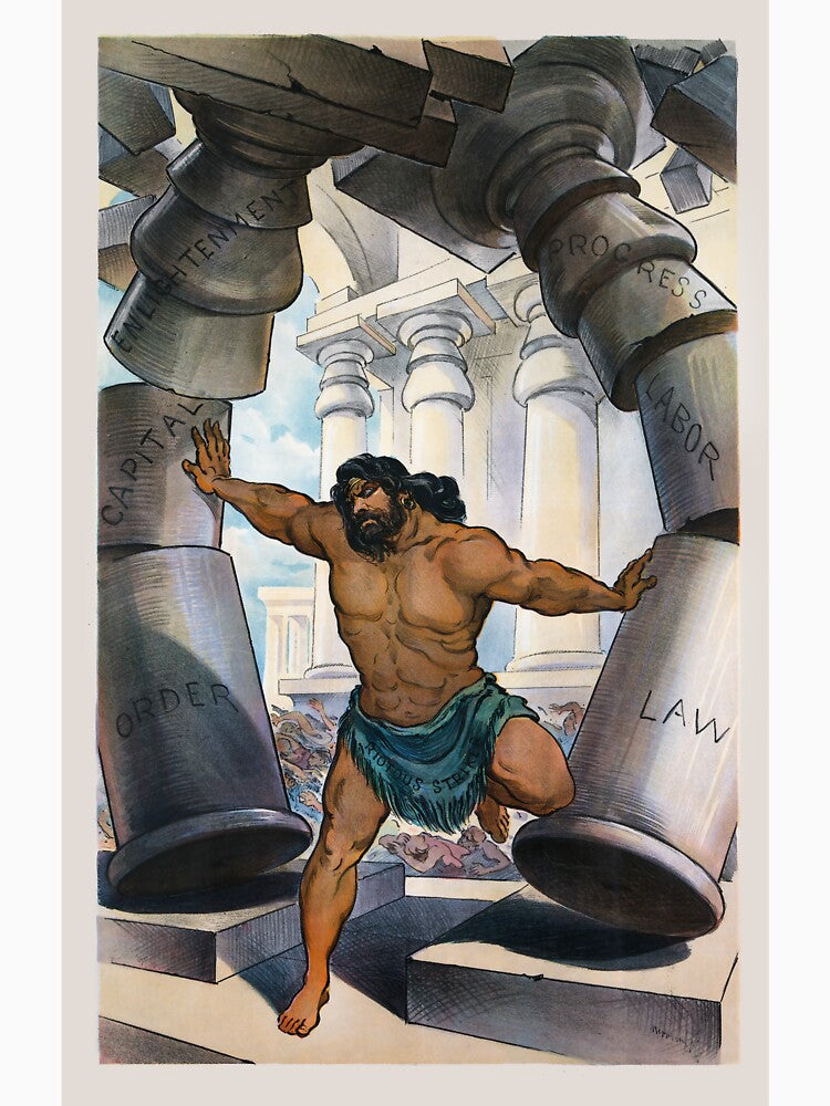 The modern Samson by Donkey's Salad