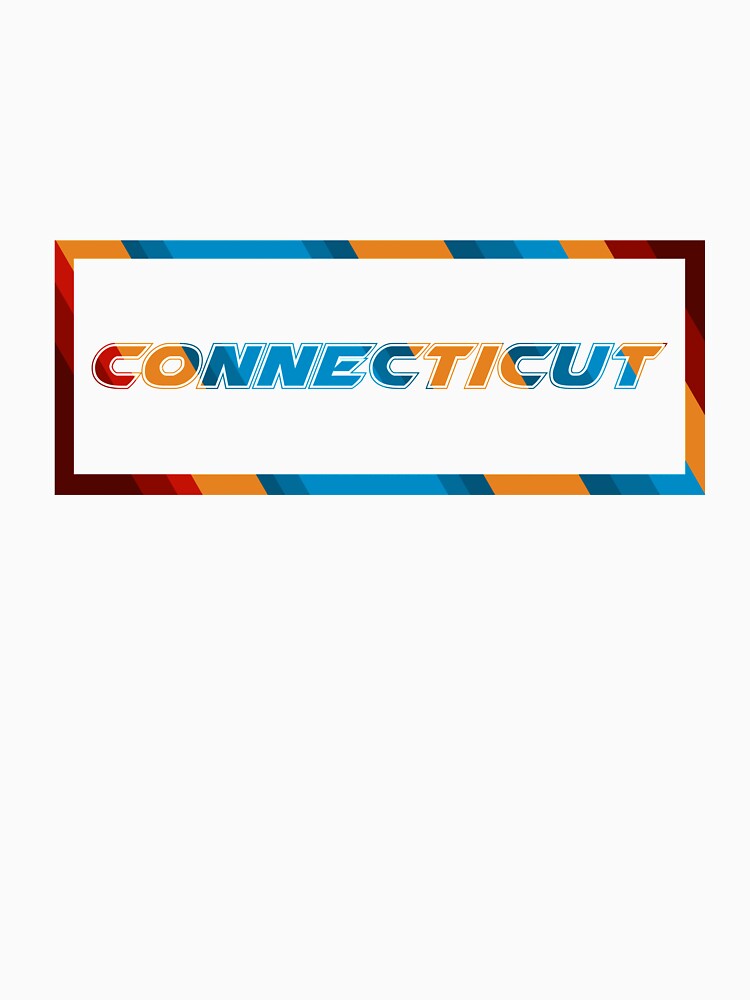 Connecticut T-Shirt for Men and Women by AllStarMerch
