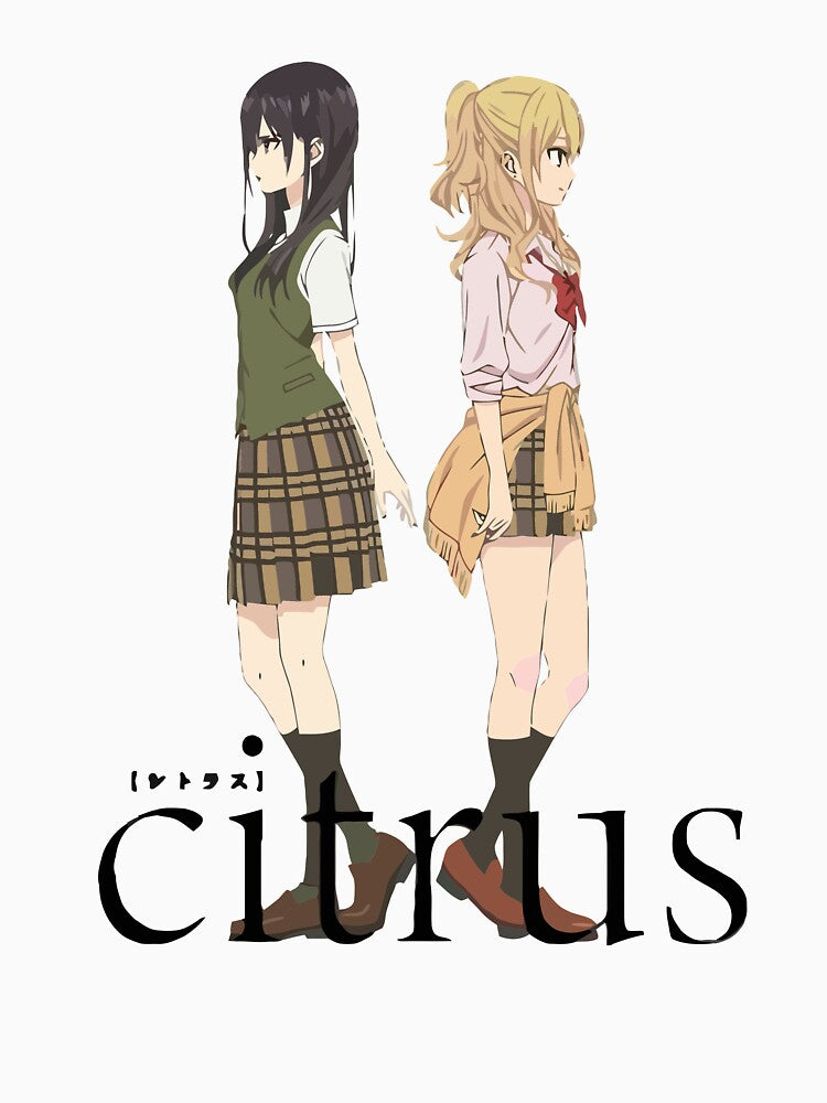 Citrus Yuzu and Mei Anime Manga T Shirt by Player1Shirts