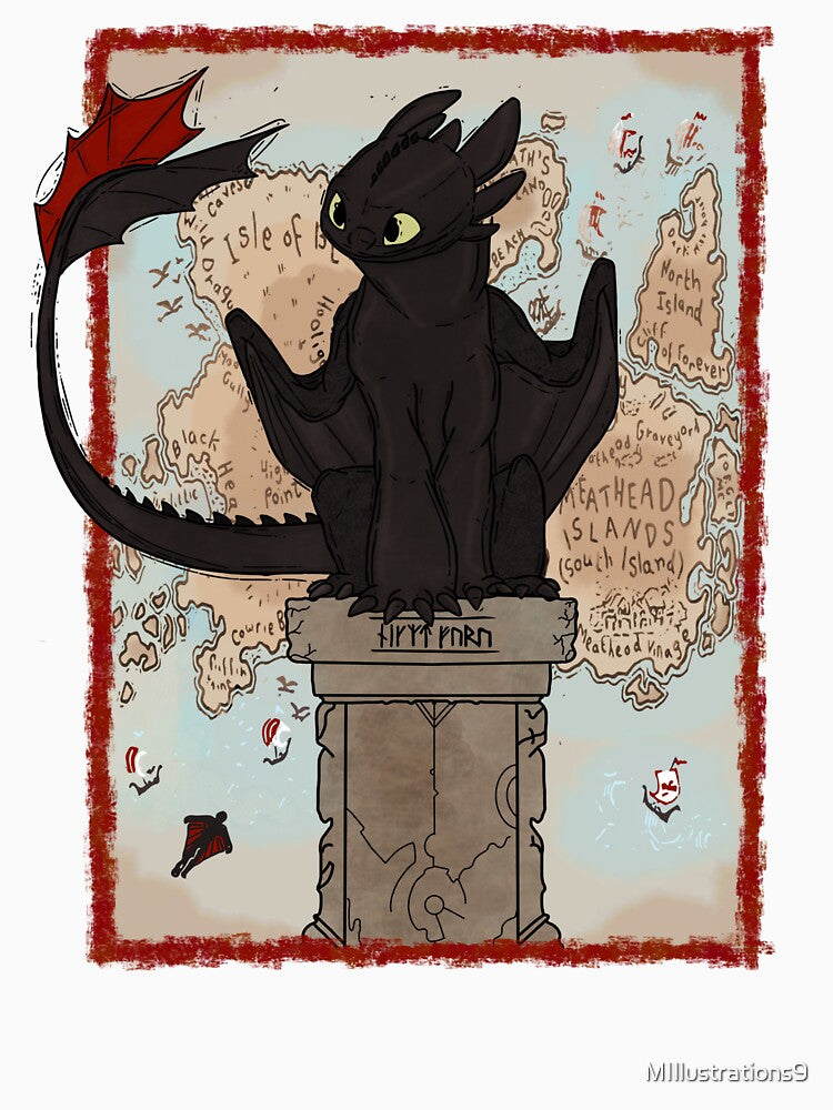 Toothless by Mystical Illustrations