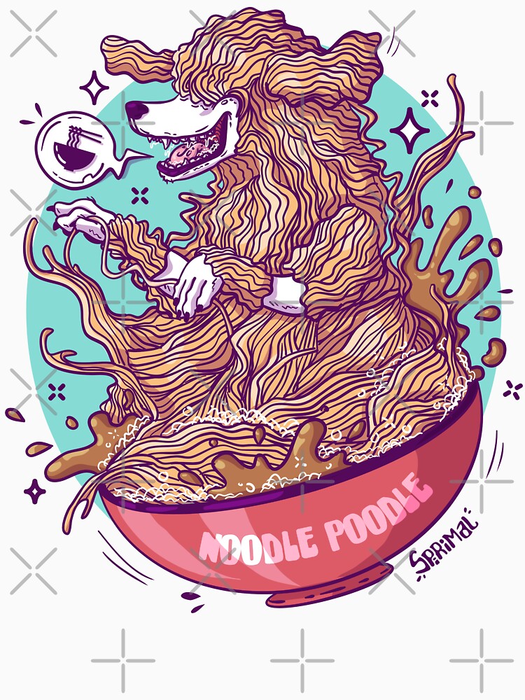 Poodle noodle pun by SPIRIMAL