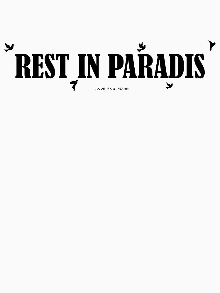 Rest In Paradis Slim Fit T-Shirt by Beamazing15
