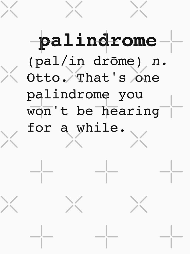 Palidrome by PerfectDisguise