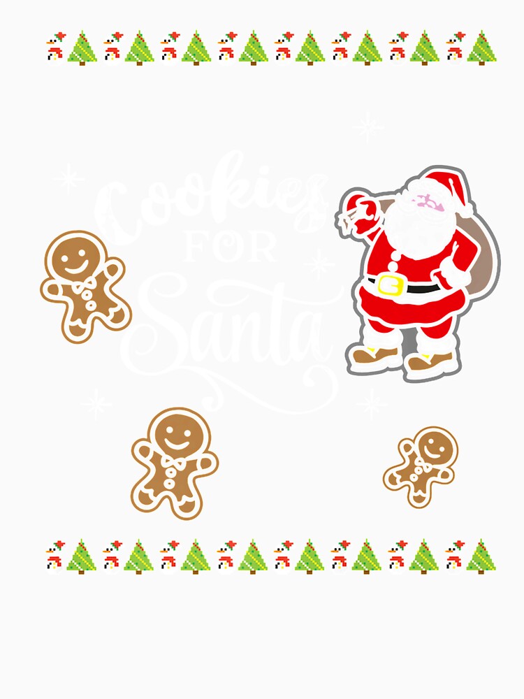 Cookies for Santa Ugly Christmas Premium by JacksonCruz