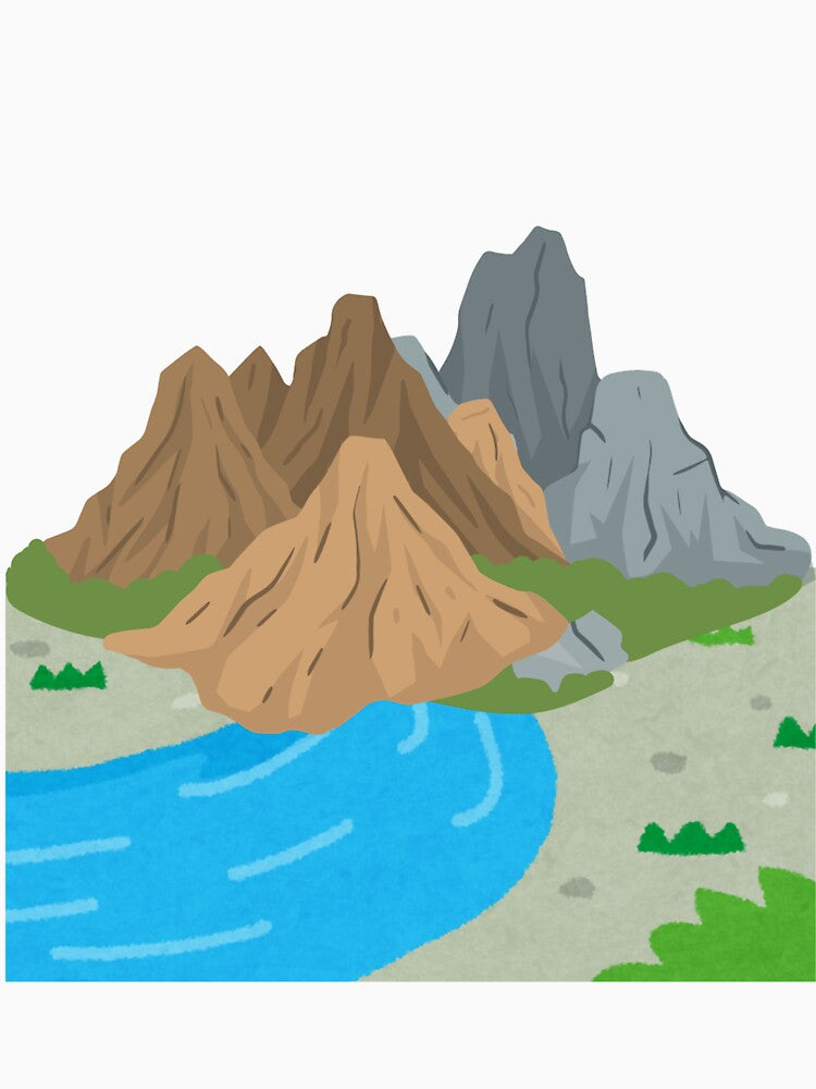 mountains mountain river plain by AA-designstore
