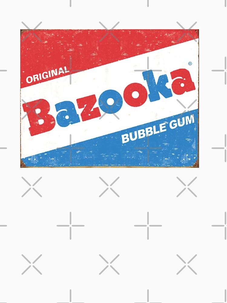 Vintage Bazooka Bubble Gum sign by PIXEL POP DESIGNS - Beyond the Norm!