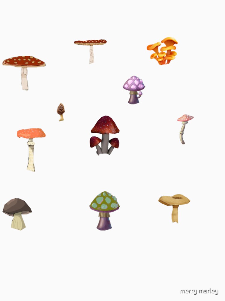 Aesthetic Magic Mushroom DESİNG by merry marley