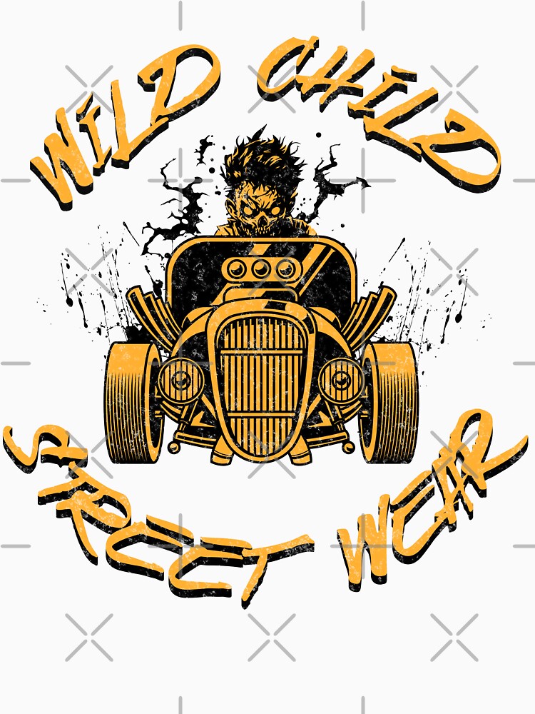 Wild Child Street Wear - Ghost Rodder by Rich Summers Art