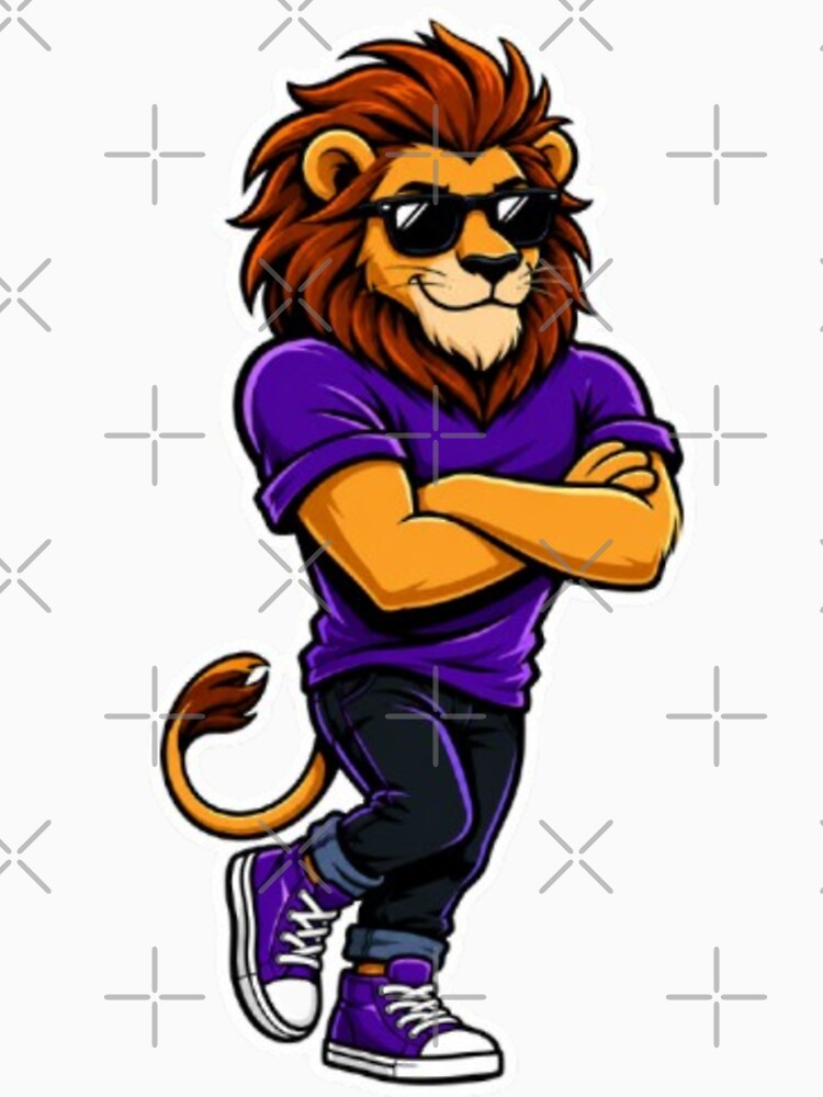 stylish lion by Snurly