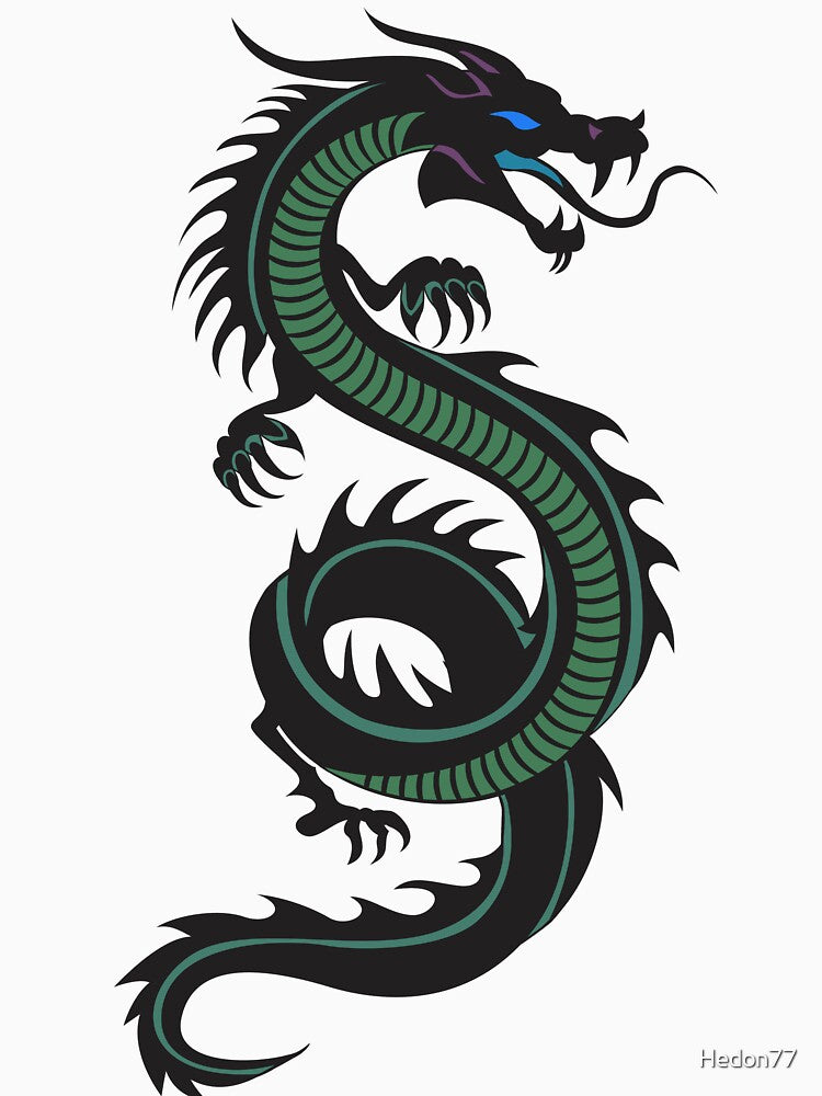 Fluo dragon by Hedon77