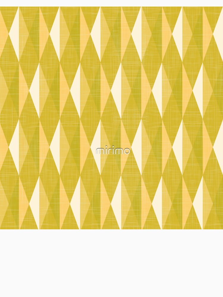 Diamond Geometric Lemon Tones by mirimo