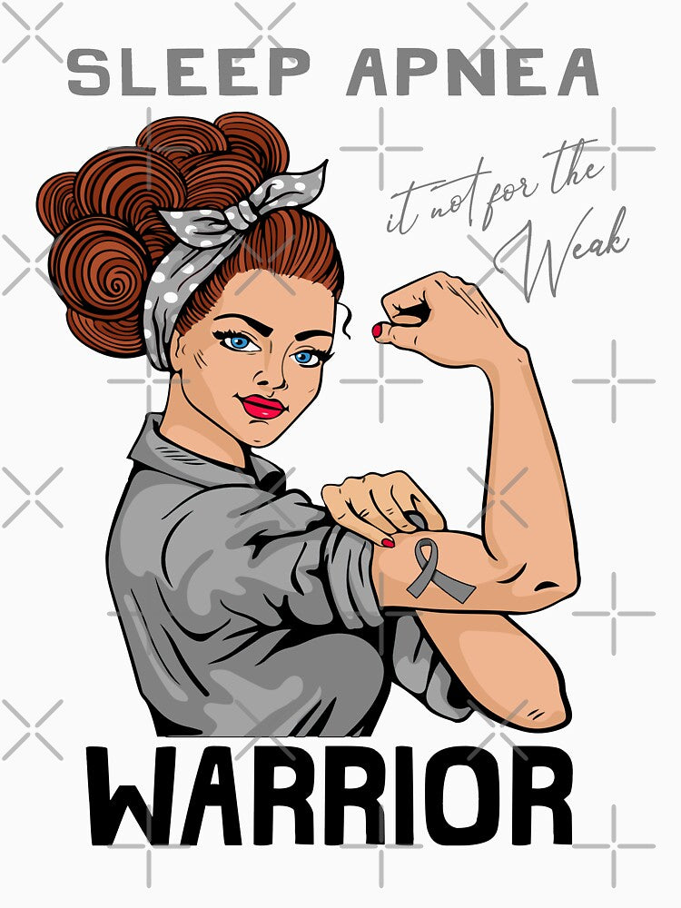 SLEEP APNEA Warrior It's Not For The Weak by largellie
