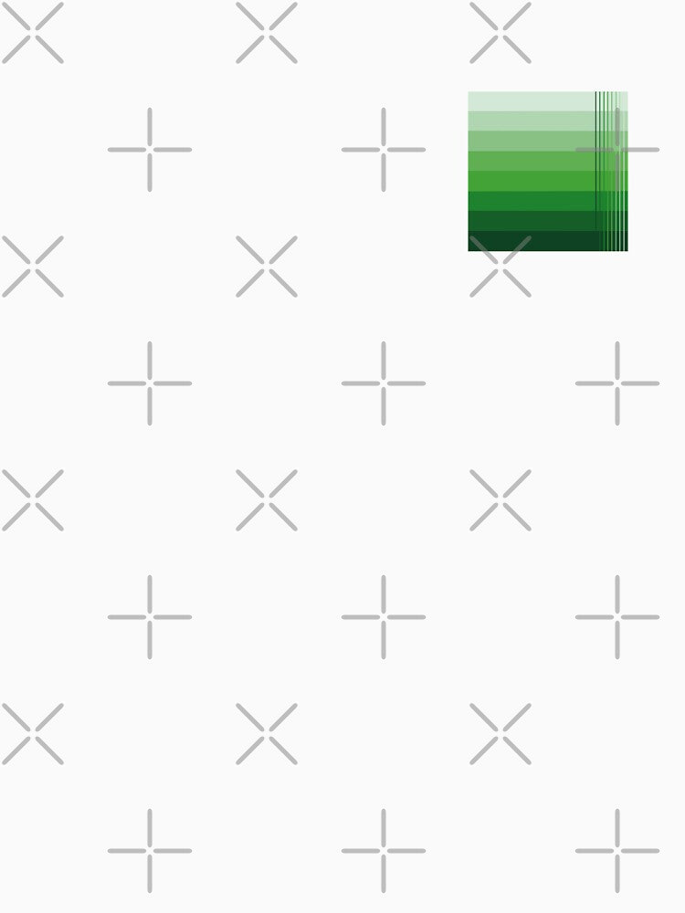 Simple design from shades from light to dark green grass by Cherevan