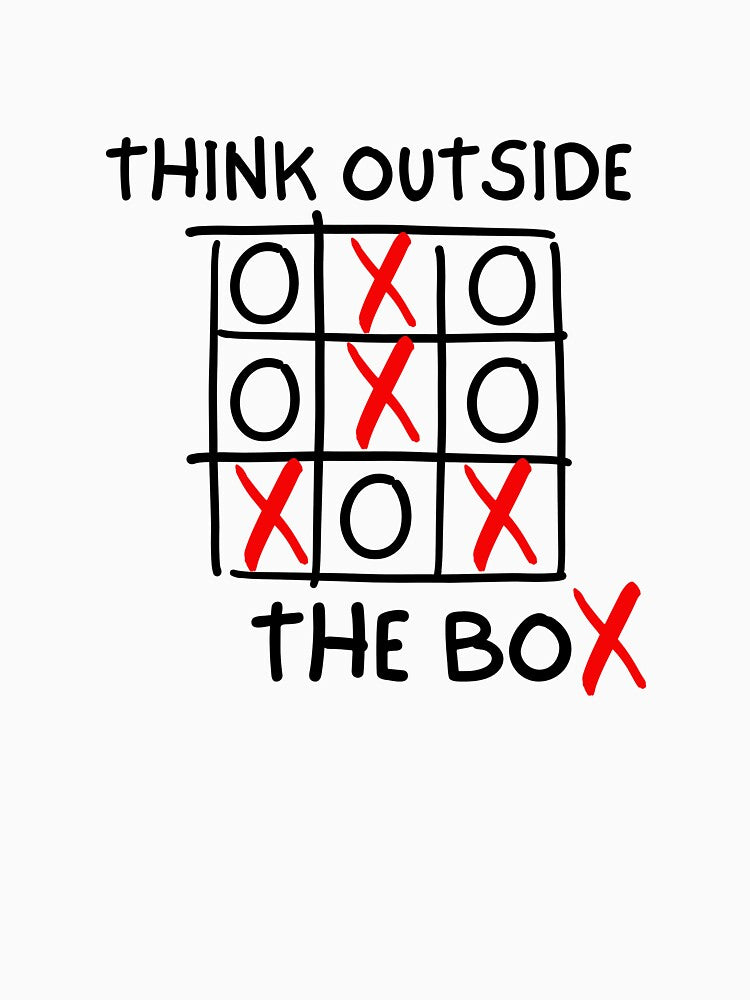 Think Outside the Box Tick Tac Toe by 0ffTh3Cuff