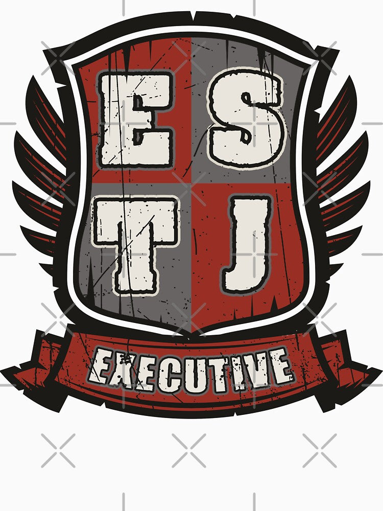 ESTJ Personality Badge by Quoterasi