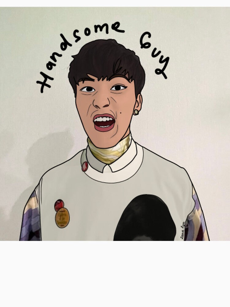 Funny Meme Portrait Handsome Guy by fonuahuraga