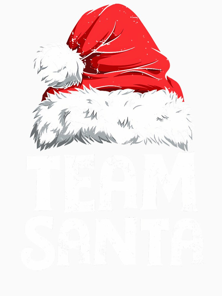Team Santa Christmas Squad Family Matching Pajamas 	 	 Short Sleeve by fajlalorgief