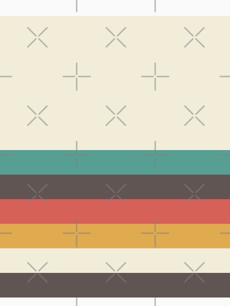 Classic Retro Striped by TM Selvam