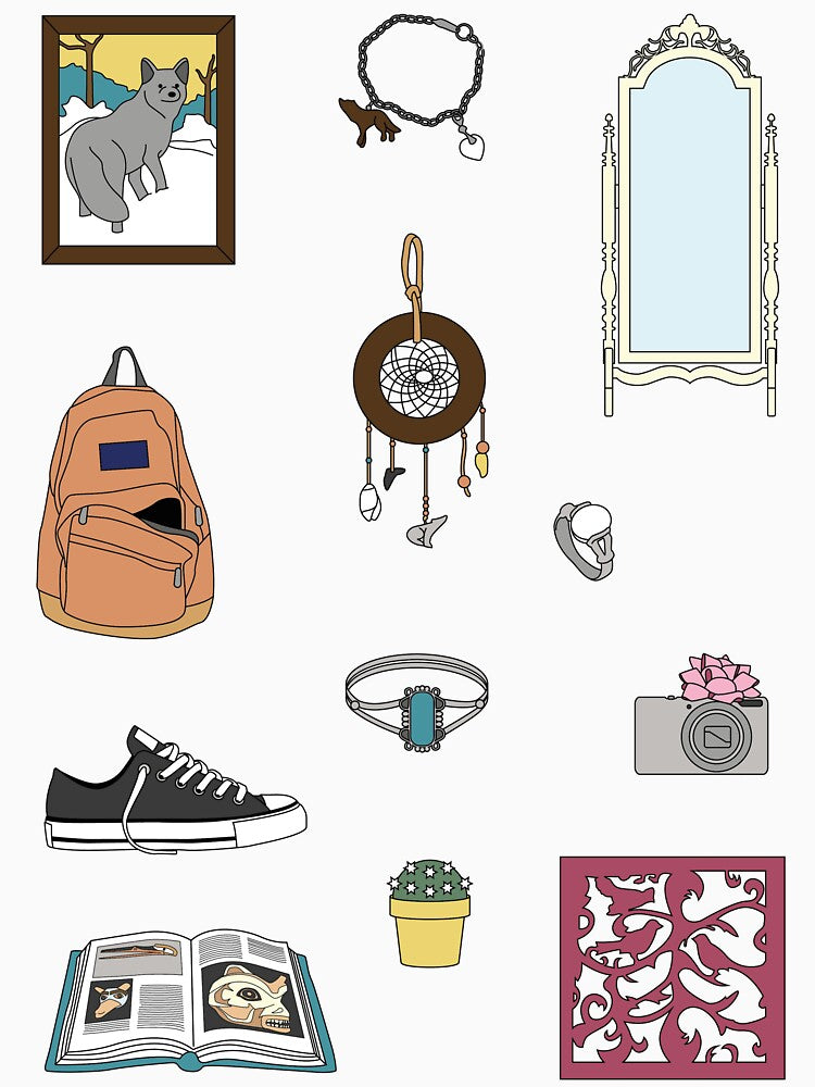 Bella Swan Twilight Sticker Pack by WildVault