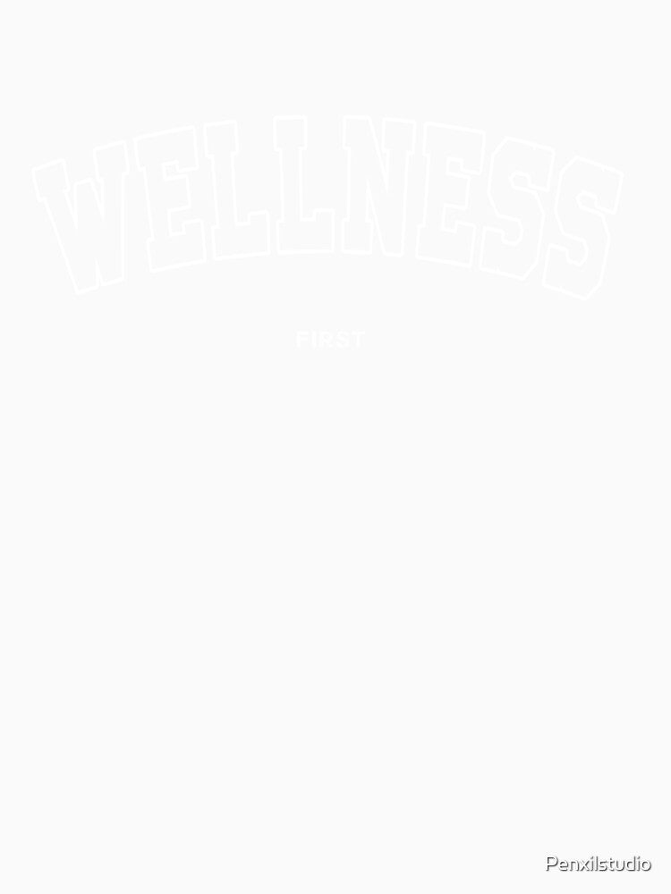 Health text line white by Penxilstudio