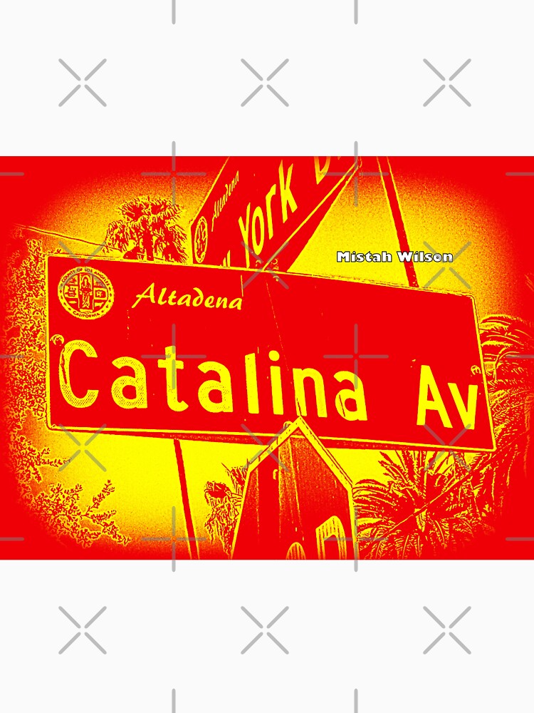 Catalina Avenue, Altadena, CA FLARES by Mistah Wilson by The Street Sign Store