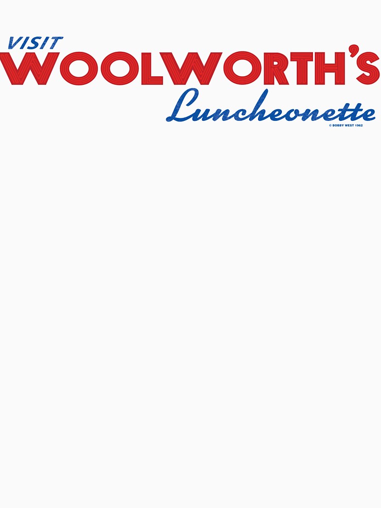 Bobby West Exclusive Woolworth's Luncheonette Sign by BobbyWest1965