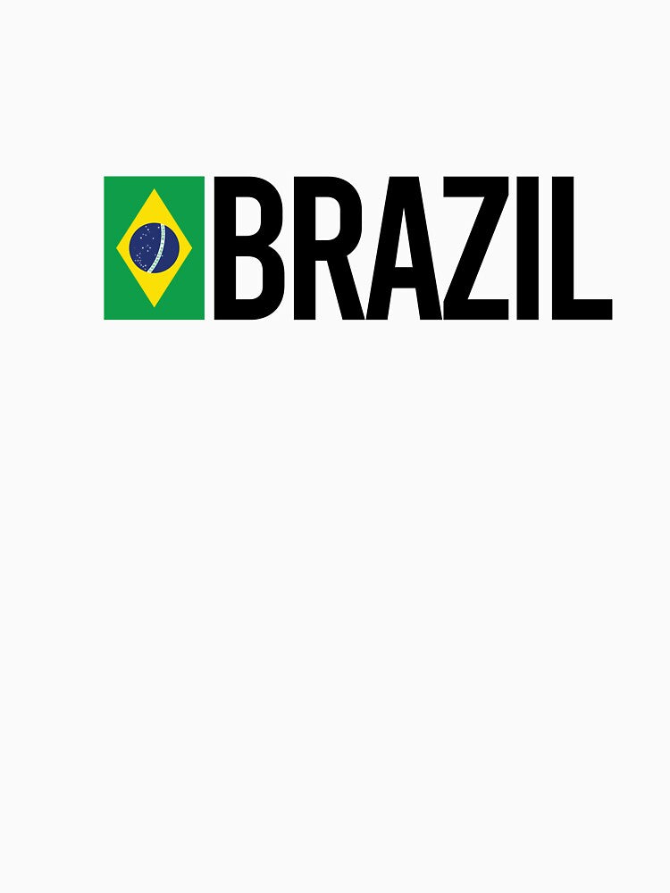 Brazil Country Flag - Minimal Design collection by randomorder