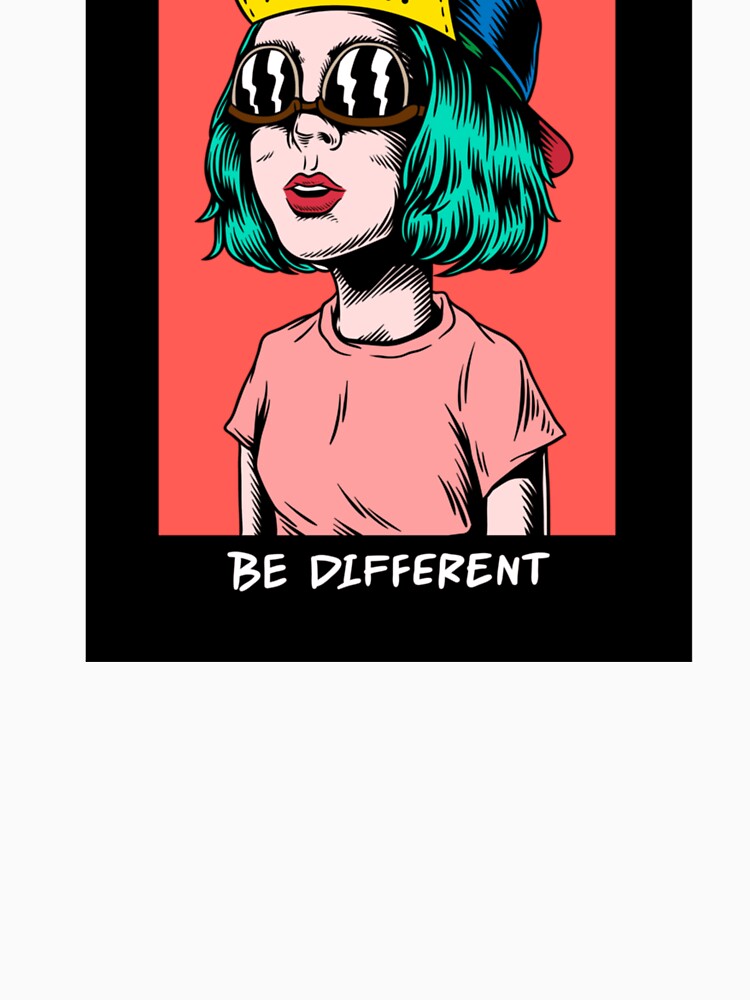 Be Different Cool Girl Premium by DemarcKassulke