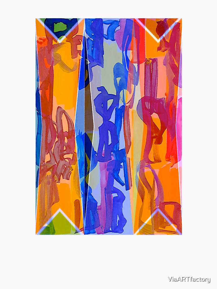 Colorful Brush Strokes by ViaARTfactory