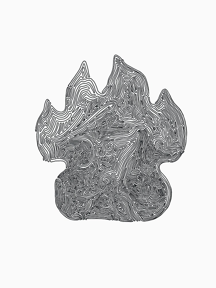 Fingerprint paw by -Holy-Chicken-