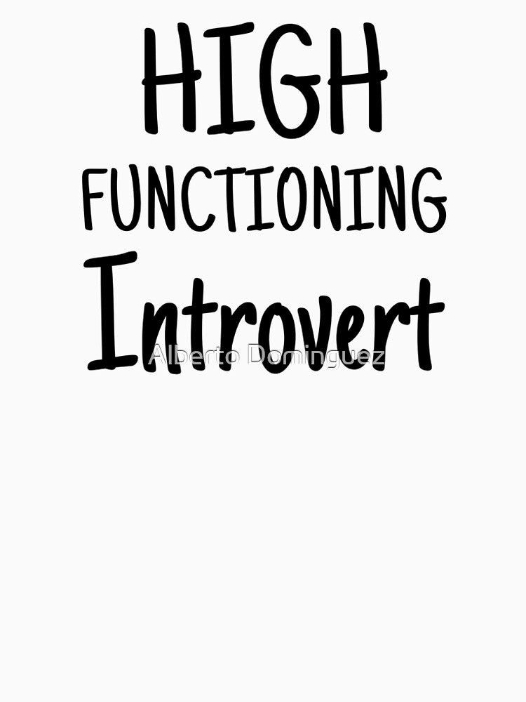 High functioning introvert by Alberto Dominguez