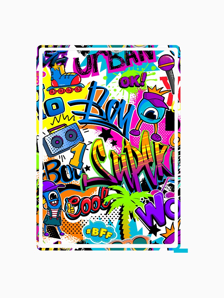 Graffiti Tropic Oversized by TonieHayes