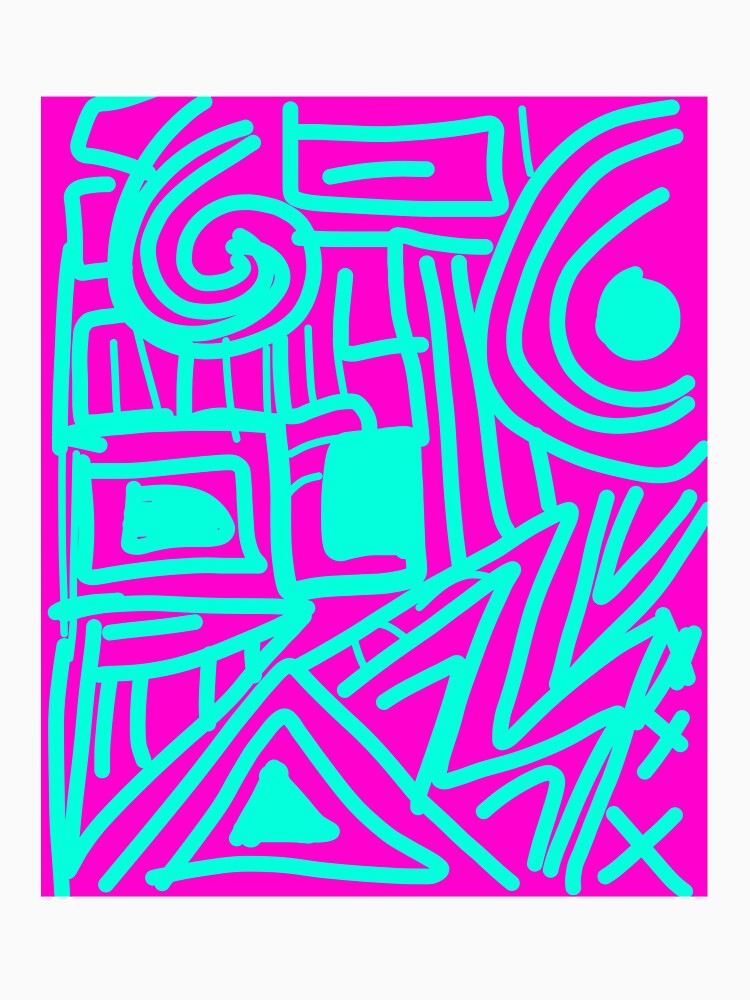 Modern Ethnic Abstract Pattern by UnshieldArt