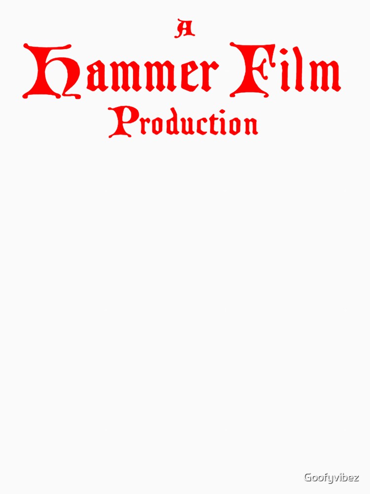Hammer Film Production Horror Of Dracula Classic by Goofyvibez