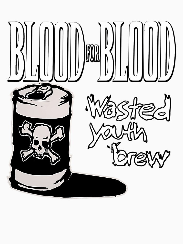 Blood For Front Wasted Youth Brevy by Fur-Fashionista