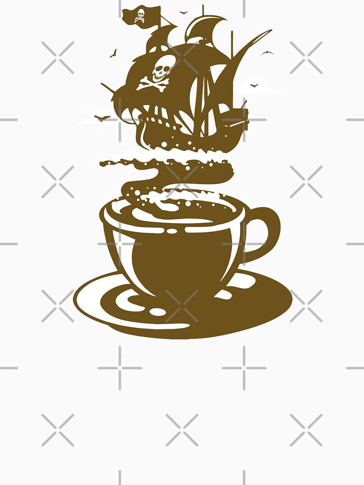 Coffee Pirate Ship by VibrantGifts