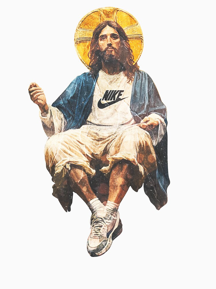 SNEAKER ART - Air Max 90 Jesus Christ by Krøpe