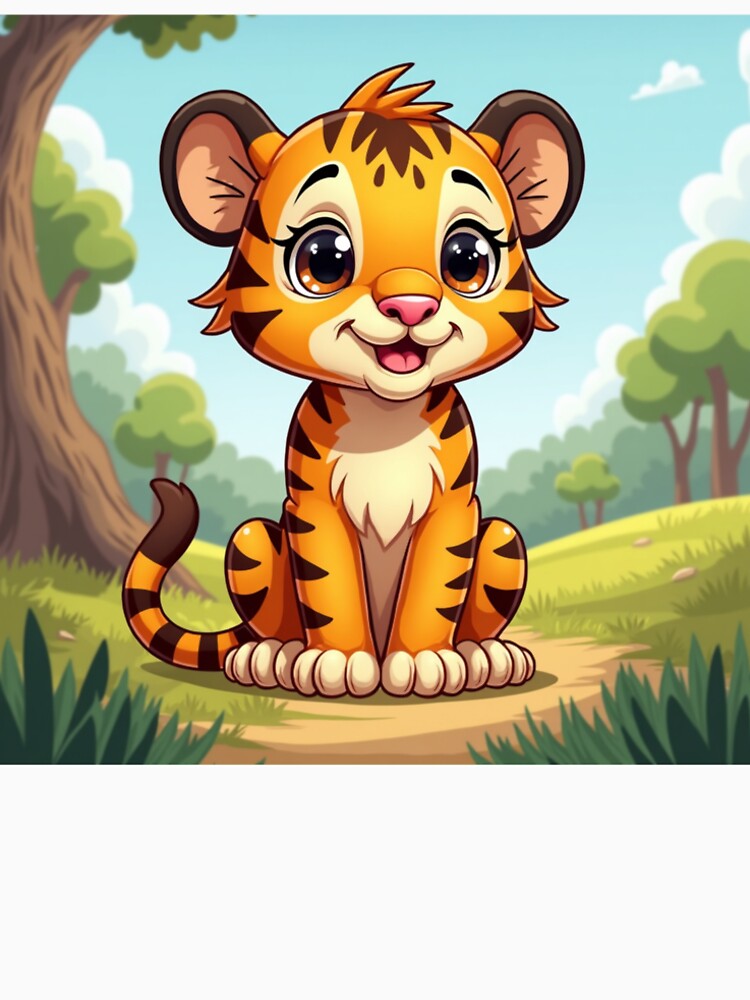 Cartoon Tiger by laurakerr