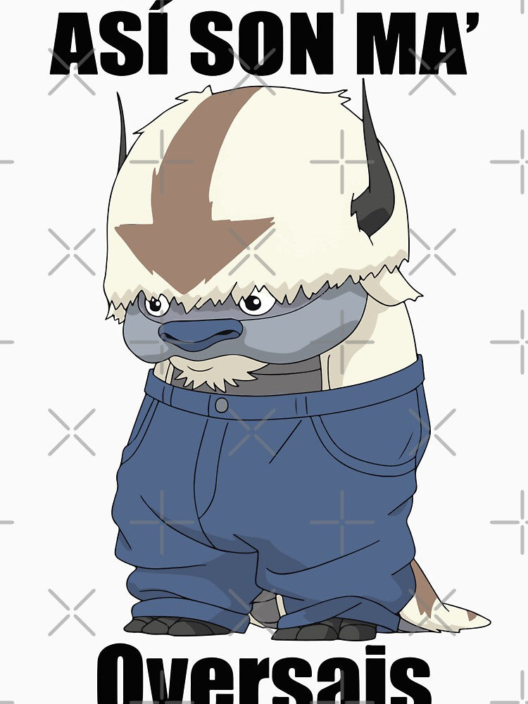 Appa with oversized pants by moosesclub