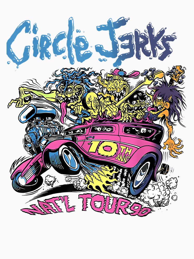 Illustrationl Circle Jerks Nat'l Tour 90 by dustyblue-