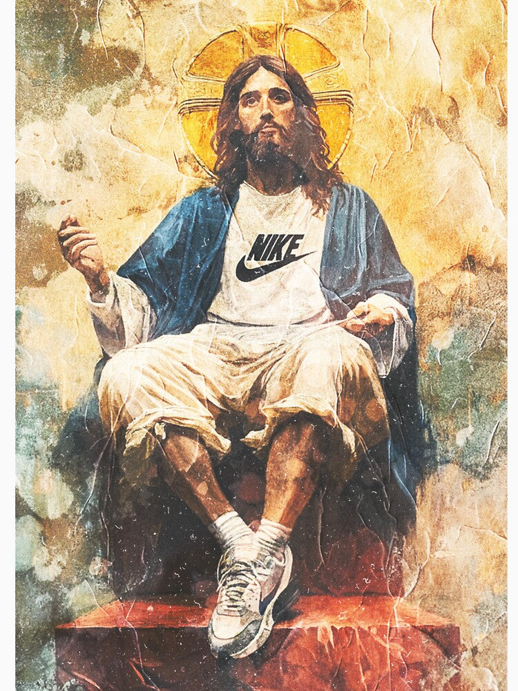 SNEAKER ART - STREETWEAR MESSIAH by Krøpe