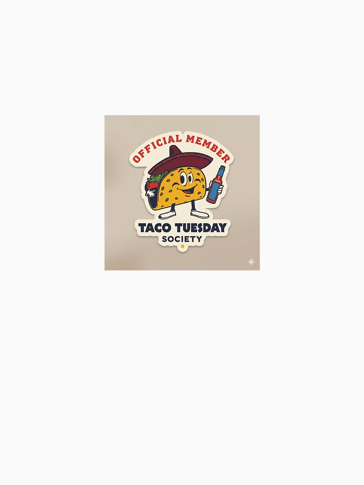 Vintage Taco Tuesday Society by The Hobby Club