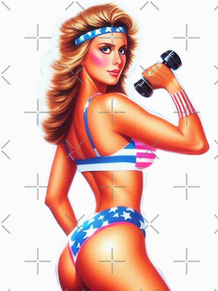 80s Bikini Woman by PulpVintage