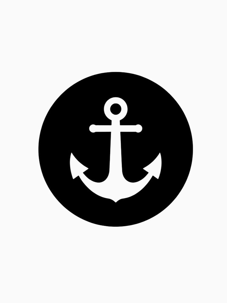Simple Circle Anchor Graphic by SurajDesigns