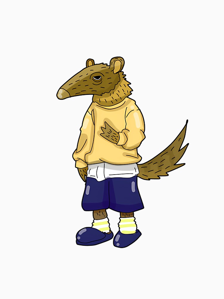 Stylish Anteater In Yellow Sweater by RODNEYSMITHER